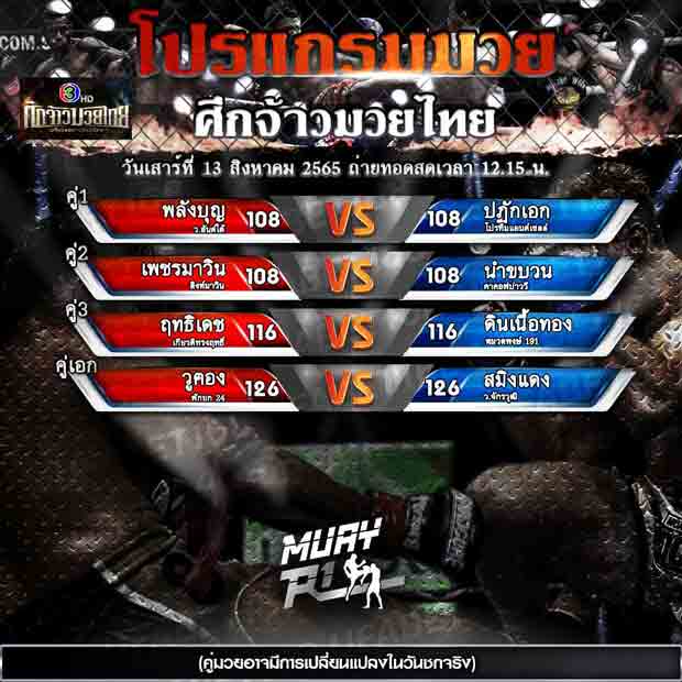โปรแกรมมวย