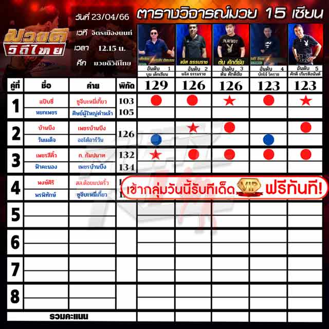 ทีเด็ดมวย
