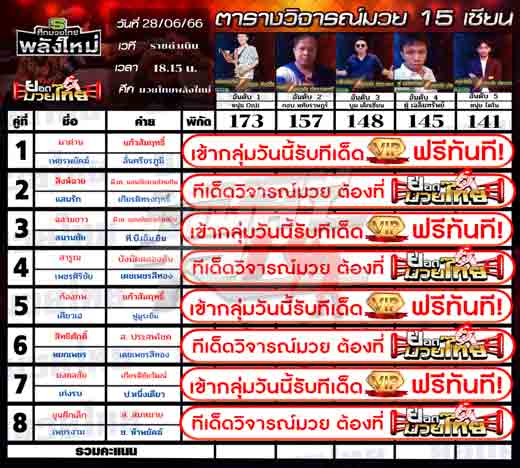 ทีเด็ดมวย