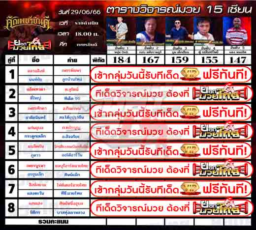 ทีเด็ดมวย