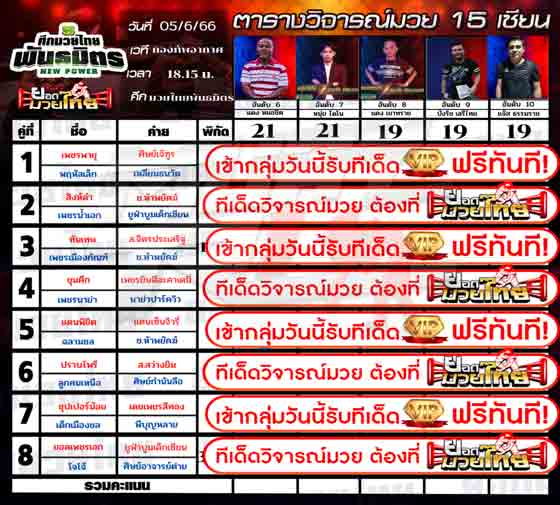 ทีเด็ดมวย